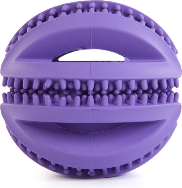 Игрушка для собак SkyRus Мячик комбинированный / 145039/purple