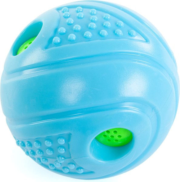 Игрушка для собак SkyRus Мячик с пищалкой / 145041 - фото