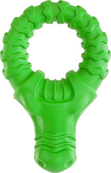 Игрушка для собак SkyRus Голова Быка / 300001/green - фото