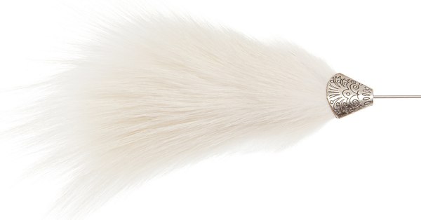 Игрушка для кошек ZooZooZoo Лисий хвостик / HM-06