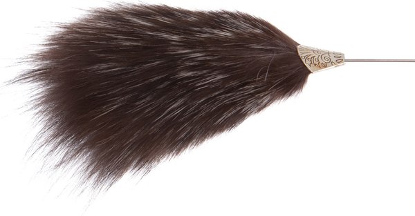 Игрушка для кошек ZooZooZoo Лисий хвостик / HM-06