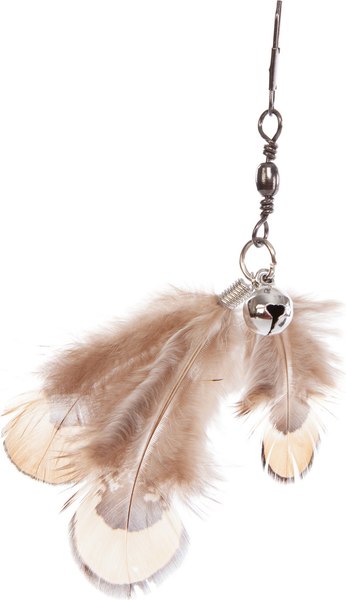 Игрушка для кошек ZooZooZoo Перышки / YM-46 - фото