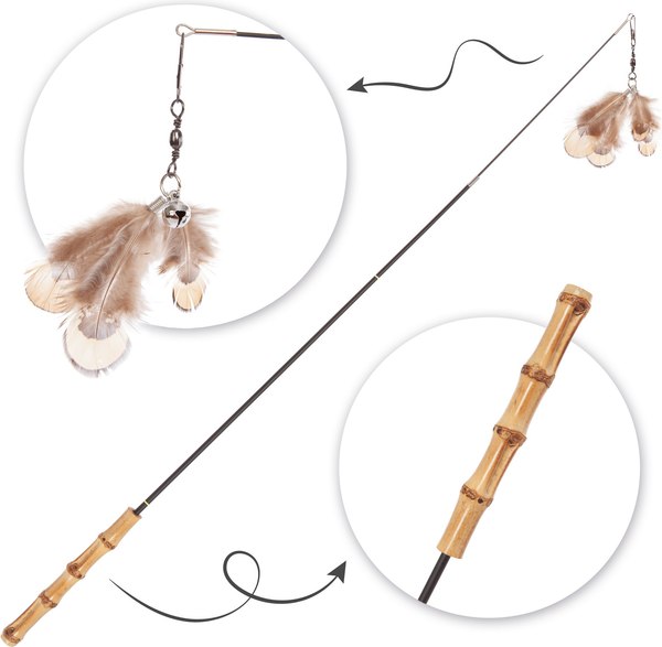 Игрушка для кошек ZooZooZoo Перышки / YM-46