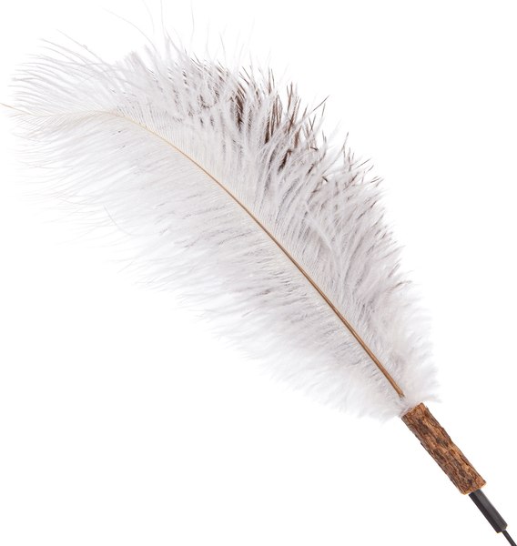 Игрушка для кошек ZooZooZoo Перья Страуса / HM-28-A