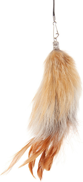 Игрушка для кошек ZooZooZoo Хвостик на резинке / HM-12