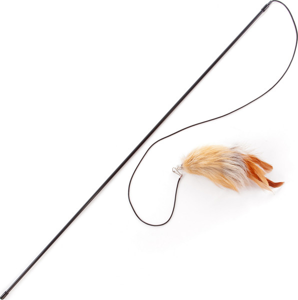 Игрушка для кошек ZooZooZoo Хвостик на резинке / HM-12