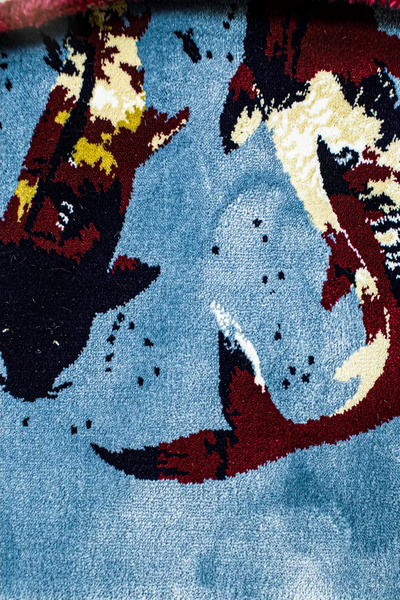 Ковер-постер Витебские ковры Poster Синие рыбы Б62552спа370100t2