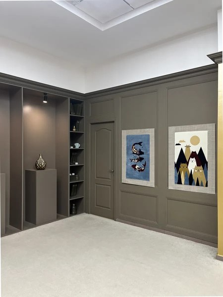 Ковер-постер Витебские ковры Poster Синие рыбы Б62552спа370100t2