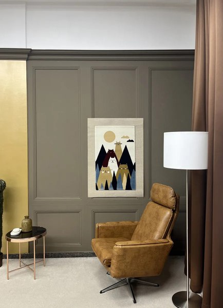 Ковер-постер Витебские ковры Poster Коты Б6276сла570100t3 Зеркальный