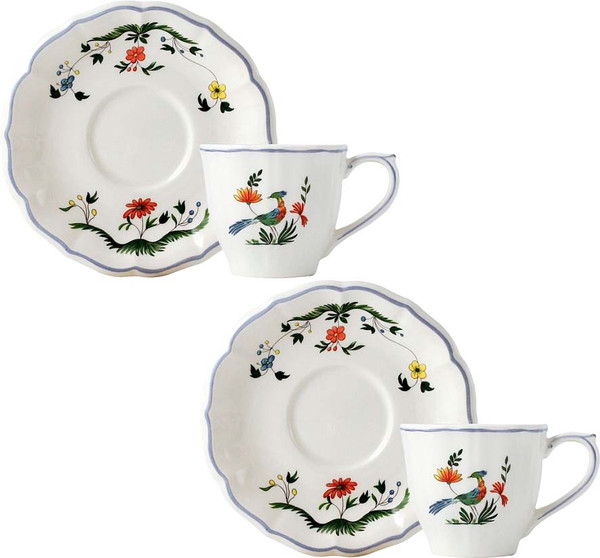 Набор для чая/кофе Gien Oiseaux De Paradis 01112PTU49 - фото