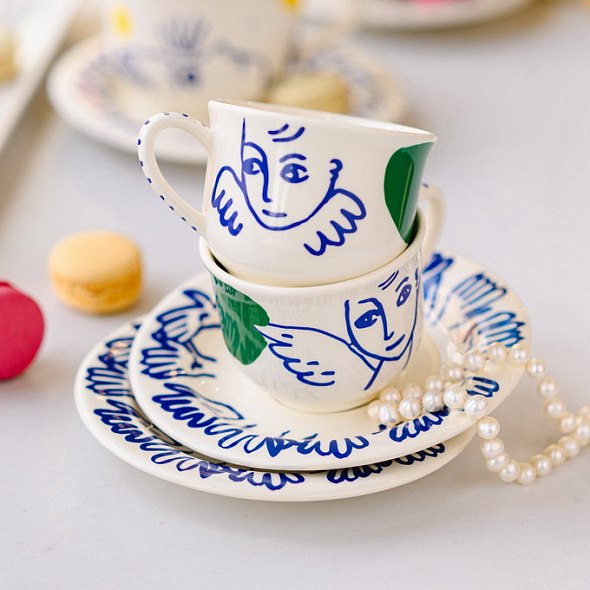 Набор для чая/кофе Gien Archipel Sentimental 18602PTH50