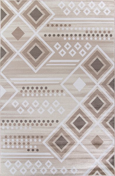 Ковер Merinos Iris МР24-STAN-CREAM-BROWN - фото