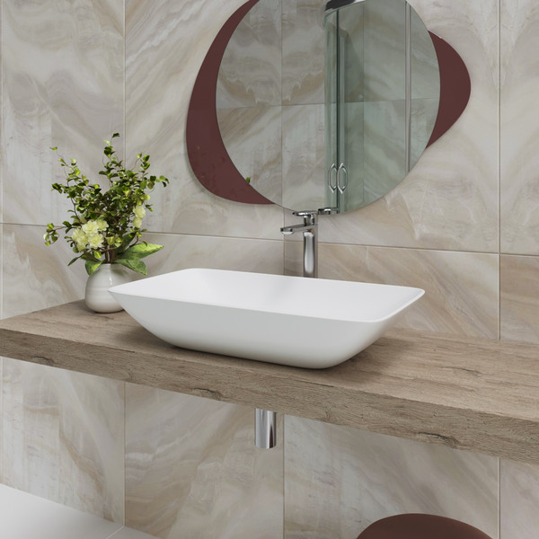 Умывальник со смесителем Lauter 21886 + Cascade 21СК0655C с сифоном 21635CH