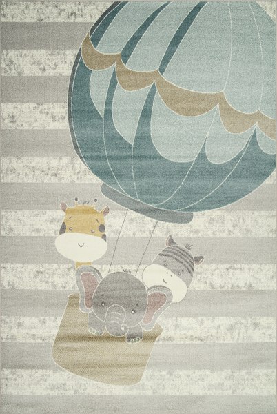 Коврик Merinos Izumrud F263-STAN-LIGHT GRAY - фото