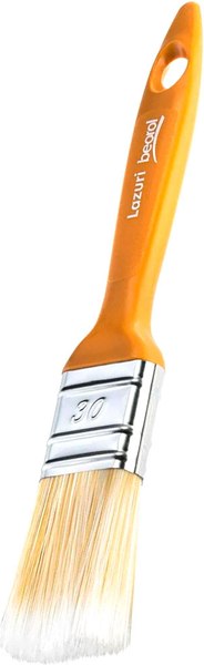 Кисть малярная Beorol Плоская для лазурных покрытий 50x15мм - фото