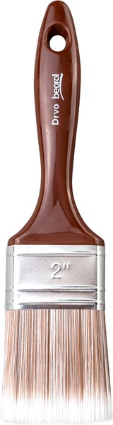 Кисть малярная Beorol Плоская для окрашивания дерева 50x15мм - фото