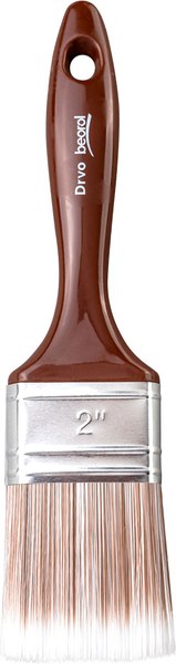 Кисть малярная Beorol Плоская для окрашивания дерева 30x15мм - фото