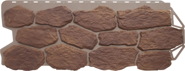 Фасадная панель Альта-профиль Бутовый камень Скифский - фото