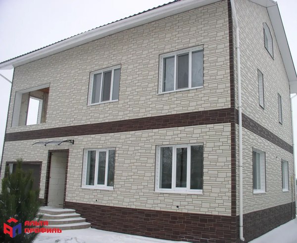 Сайдинг Альта-профиль Камень Белый