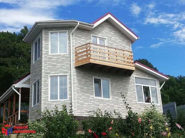 Сайдинг Альта-профиль Камень Белый