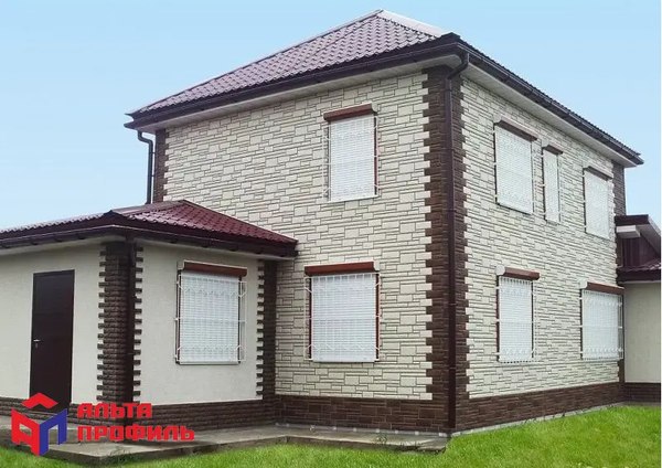 Сайдинг Альта-профиль Камень Белый