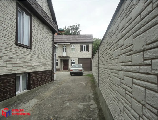 Сайдинг Альта-профиль Камень Белый