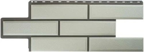 Сайдинг Альта-профиль Камень Венецианский белый - фото