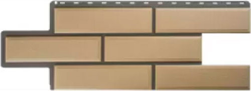 Сайдинг Альта-профиль Камень Венецианский слоновая кость - фото