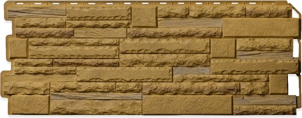 Сайдинг Альта-профиль Камень скалистый Комби Альпы - фото