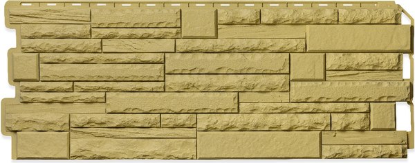 Сайдинг Альта-профиль Камень скалистый Кавказ - фото