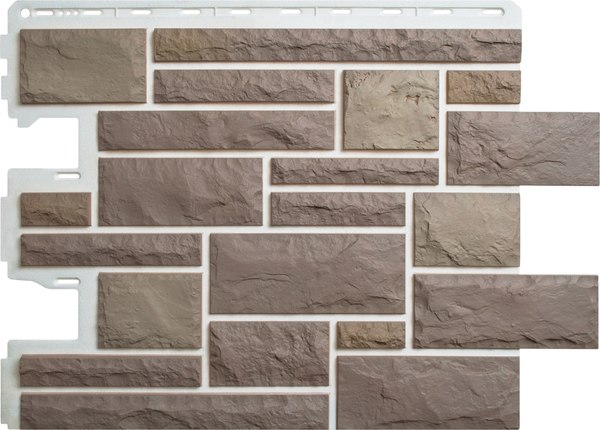 Сайдинг Альта-профиль Камень Пражский №3 - фото