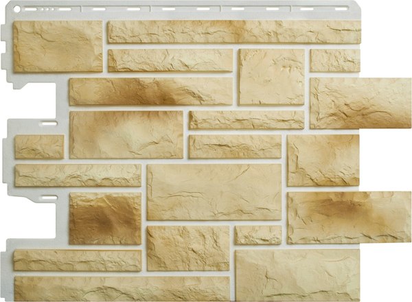 Сайдинг Альта-профиль Камень Пражский №4 - фото