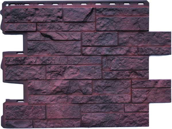 Сайдинг Альта-профиль Камень Шотландский Глазго - фото