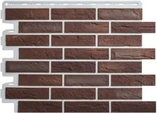 Сайдинг Альта-профиль Кирпич Рижский 01 - фото