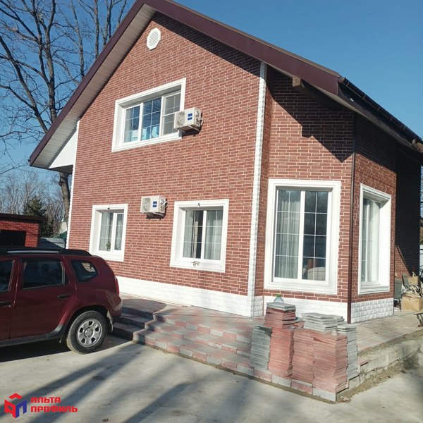 Сайдинг Альта-профиль Кирпич Рижский 01