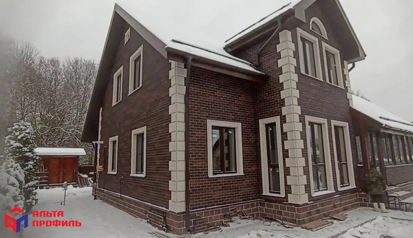 Сайдинг Альта-профиль Кирпич Рижский 01