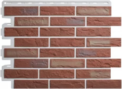 Сайдинг Альта-профиль Кирпич Рижский 02 - фото