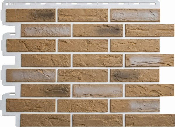 Сайдинг Альта-профиль Кирпич Рижский 03 - фото