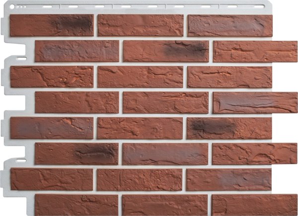 Сайдинг Альта-профиль Кирпич Рижский 04 - фото