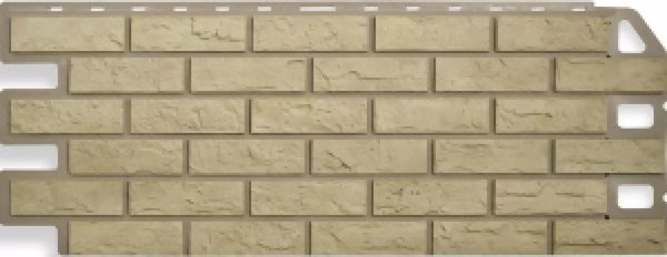 Сайдинг Альта-профиль Кирпич Желтый - фото