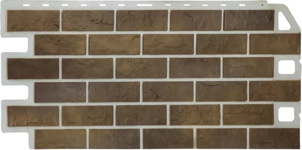 Сайдинг Альта-профиль Кирпич рустикальный 02 - фото