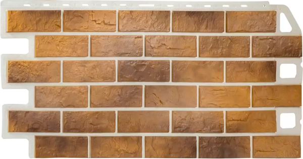 Сайдинг Альта-профиль Кирпич рустикальный 05 - фото