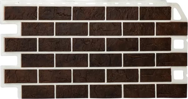 Сайдинг Альта-профиль Кирпич рустикальный 06 - фото