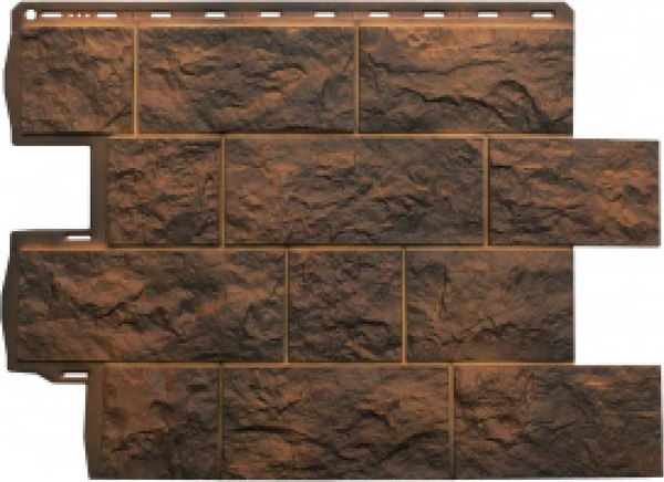 Сайдинг Альта-профиль Туф Иранский - фото