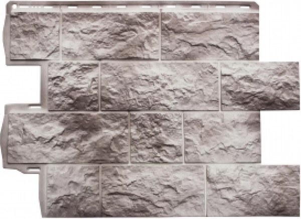 Сайдинг Альта-профиль Туф Исландский - фото