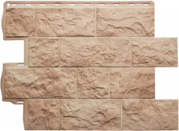 Сайдинг Альта-профиль Туф Итальянский - фото