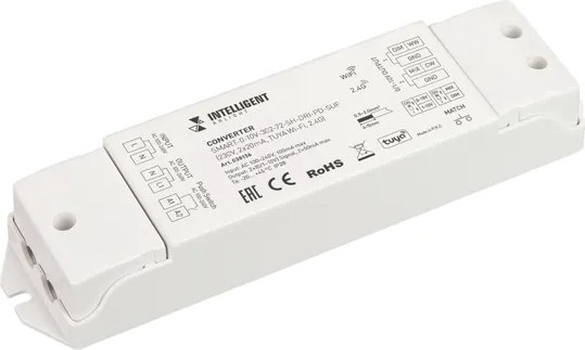 Конвертер для светодиодной ленты Arlight Intelligent SMART-0-10V-302-72-SH-DRI-PD-SUF / 038156 - фото