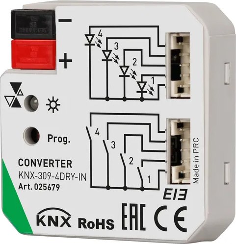 Конвертер для светодиодной ленты Arlight Intelligent KNX-309-4DRY-IN / 025679