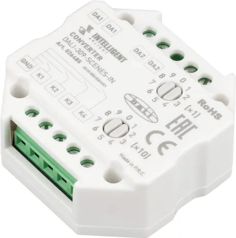 Конвертер для светодиодной ленты Arlight Intelligent DALI-309-SCENES-IN / 026485 - фото