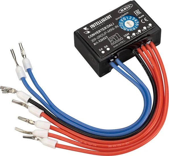 Конвертер для светодиодной ленты Arlight Intelligent DALI-309-GROUP-MINI-IN / 026523 - фото